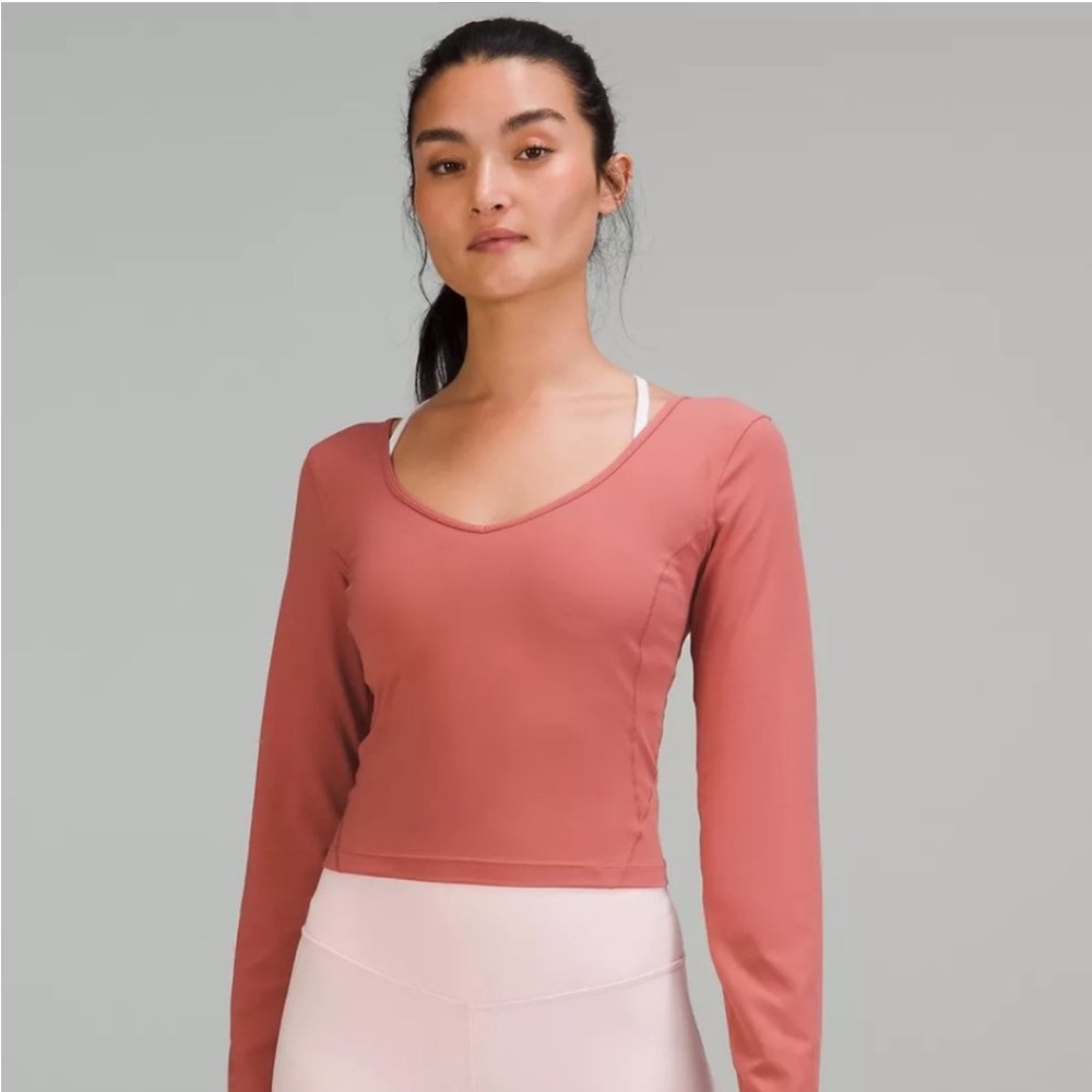 NWT Lululemon Align Briar Rose Long Sleeve Sz 6
